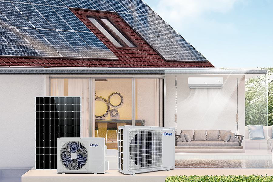 Hybrid AC/DC cho điều hòa không khí mặt trời